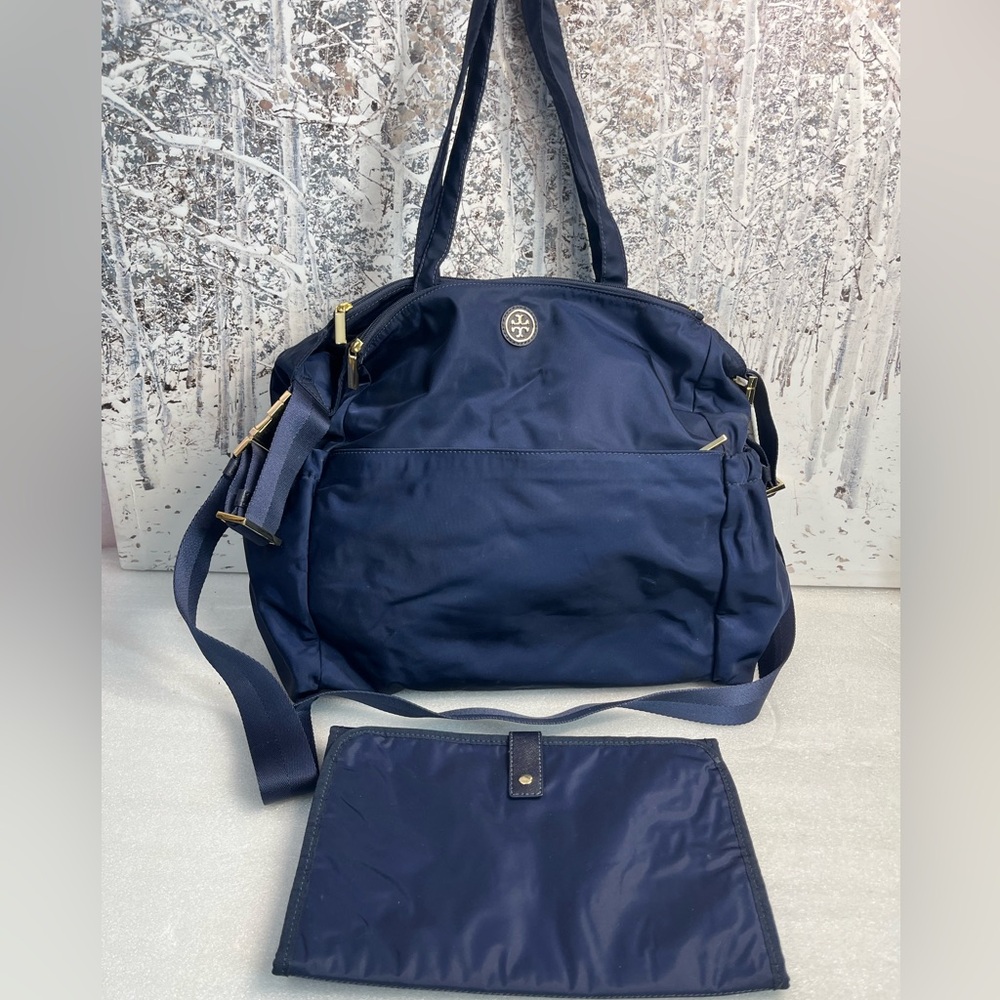 Tory Burch Nylon Diaper Bag & Changing Pad